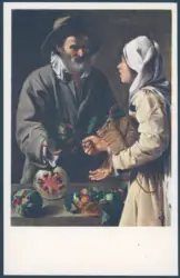 The Detroit Institute of Arts. The Fruit Vendor. Michelangelo Caravaggio, Italian (1574-1610). Gift of Edsel R. Ford