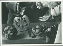 Pensionante del Saraceni - sec. XVII - Venditore di frutta