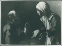 Pensionante del Saraceni - sec. XVII - Negazione di san Pietro