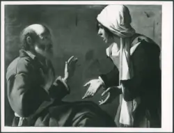 Pensionante del Saraceni - sec. XVII - Negazione di san Pietro