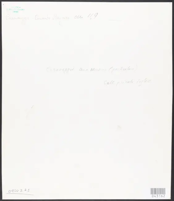 Merisi Michelangelo (Caravaggio) - sec. XVI - Concerto