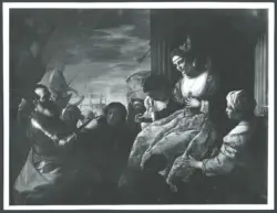 Preti Mattia (Cavalier Calabrese) - sec. XVII - Morte di Sofonisba
