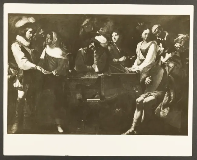 Concerto e zingara che legge la mano