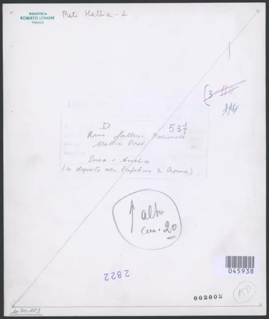 Roma. Galleria Nazionale. Mattia Preti. Enea e Anchise (in deposito alla Prefettura di Roma)