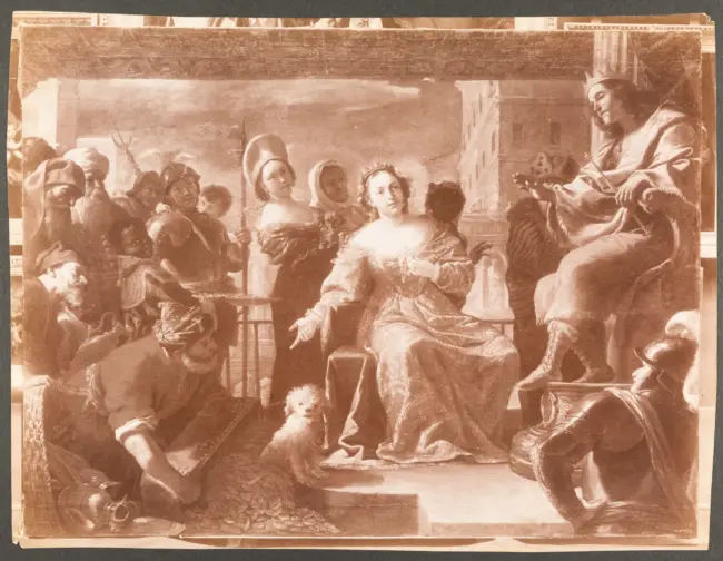 Preti Mattia (Cavalier Calabrese) - sec. XVII - Salomone e la regina di Saba
