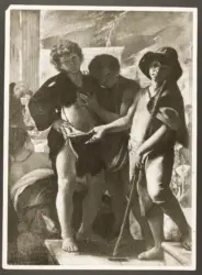 Tre giovani mendicanti