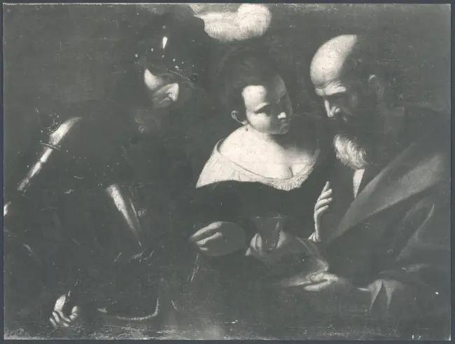 Preti Mattia (Cavalier Calabrese) (copia da) - sec. XVII - Negazione di san Pietro