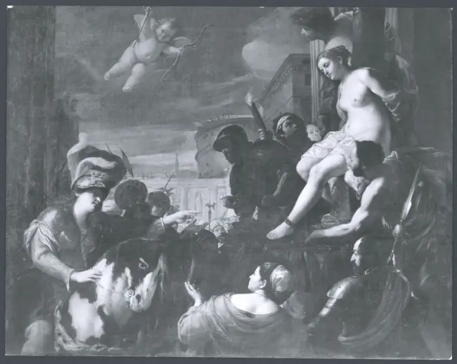 Preti Mattia (Cavalier Calabrese) - sec. XVII - Olindo e Sofronia liberati da Clorinda