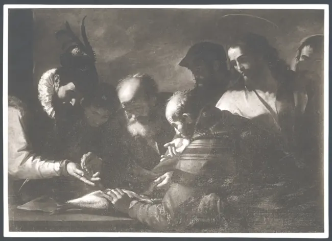 Preti Mattia (Cavalier Calabrese) - sec. XVII - Tributo della moneta