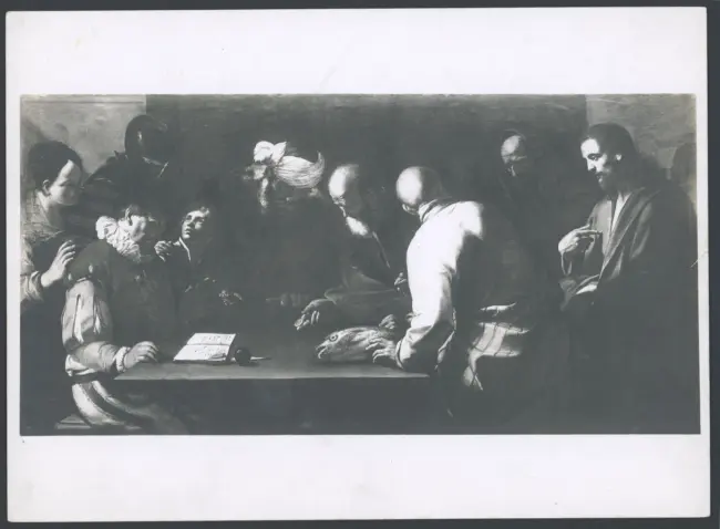 Preti Mattia (Cavalier Calabrese) - sec. XVII - Tributo della moneta