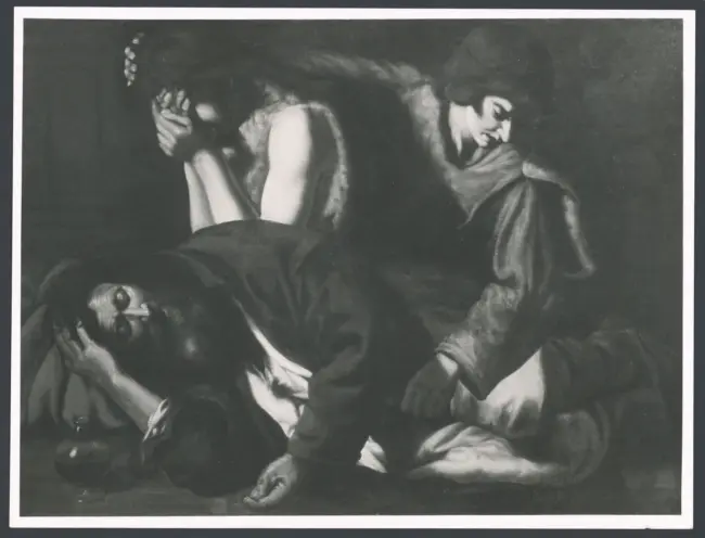 Quantin Philippe (Nicolas)(?) - sec. XVII - Ebbrezza di Noè