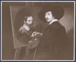 Régnier Nicolas (Renieri) - sec. XVII - Autoritratto
