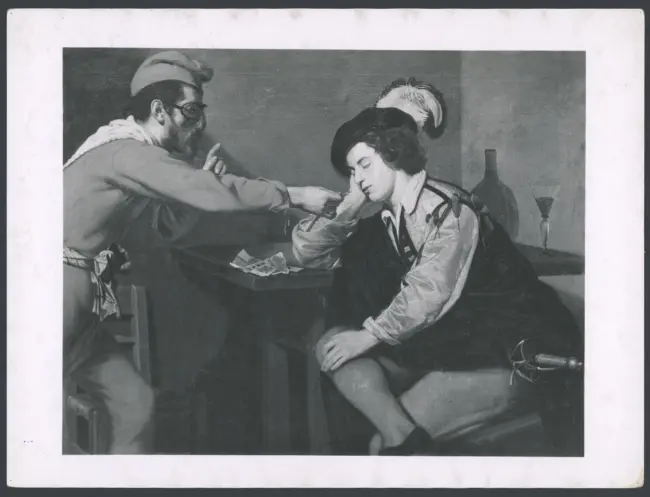 Régnier Nicolas (Renieri) - sec. XVII - Scena di genere