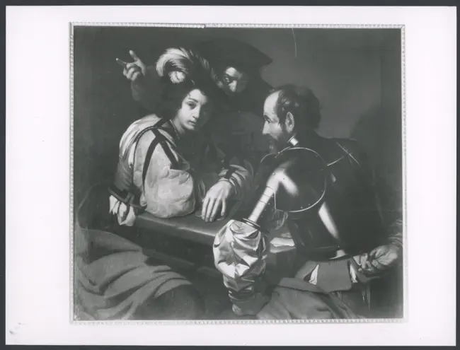 Régnier Nicolas (Renieri) - sec. XVII - Giocatori di carte