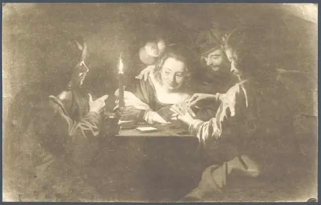 Régnier Nicolas (Renieri) - sec. XVII - Giocatori di carte