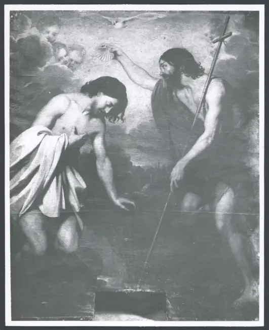 Régnier Nicolas (Renieri) - sec. XVII - Battesimo di Cristo