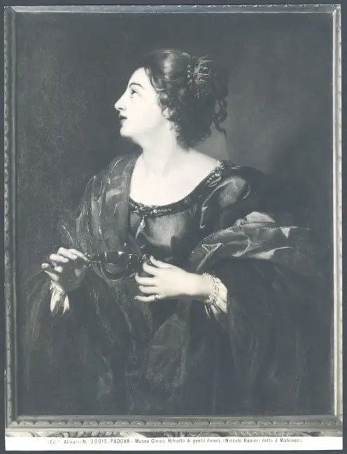 Padova - Museo Civico. Ritratto di gentil donna. (Niccolò Ranieri detto il Mabuseo).
