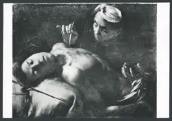 Le Caravage. Saint-Sébastien pansé par une vieille femme
