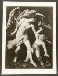 Orazio Riminaldi (Pisa 1598-1630). Amore Sacro fustiga il profano