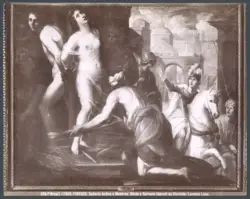 Firenze. Galleria Antica e Moderna. Olinto e Sofronia liberati da Clorinda: Lorenzo Lippi.