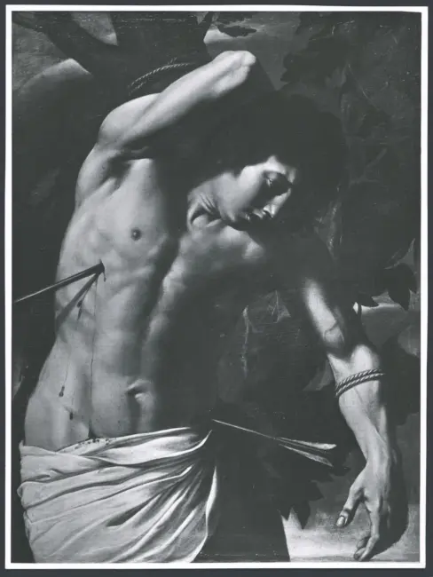 Fig. 1 - Tanzio da Varallo: "San Sebastiano" - Raccolta privata -