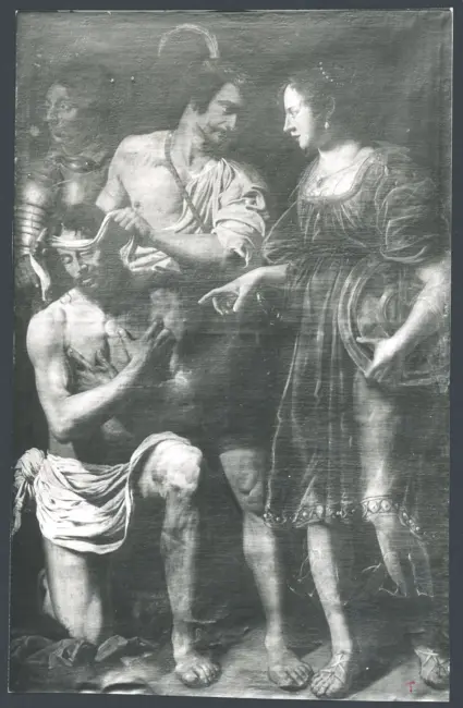 Salini Tommaso (Mao Salini) (cerchia) - sec. XVII - Decapitazione di san Giovanni Battista