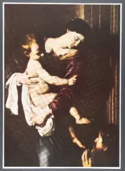 Merisi Michelangelo (Caravaggio) - sec. XVII - Madonna dei pellegrini