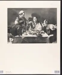 Merisi Michelangelo (Caravaggio) - sec. XVI - Cena in Emmaus