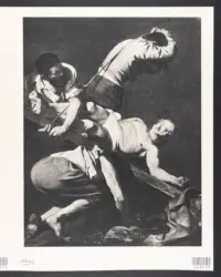 Merisi Michelangelo (Caravaggio) - sec. XVII - Crocifissione di san Pietro