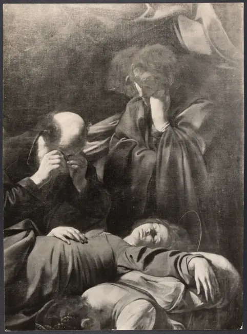 Merisi Michelangelo (Caravaggio) - sec. XVII - Transito della Madonna