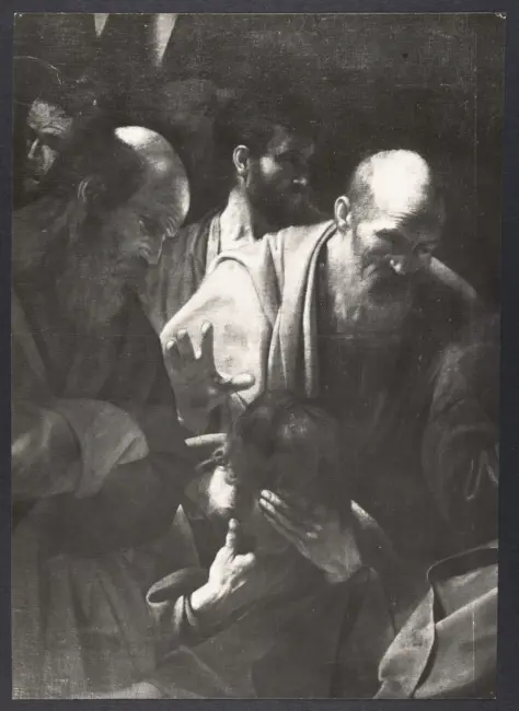 Merisi Michelangelo (Caravaggio) - sec. XVII - Transito della Madonna