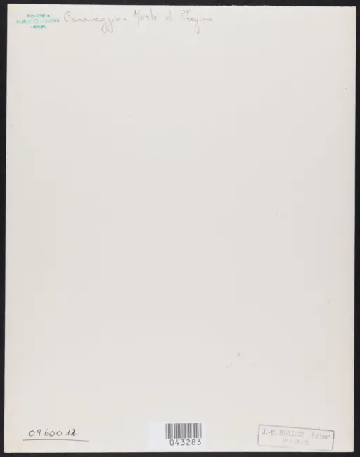 Merisi Michelangelo (Caravaggio) - sec. XVII - Transito della Madonna