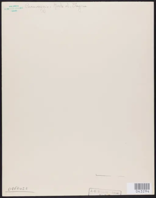 Merisi Michelangelo (Caravaggio) - sec. XVII - Transito della Madonna