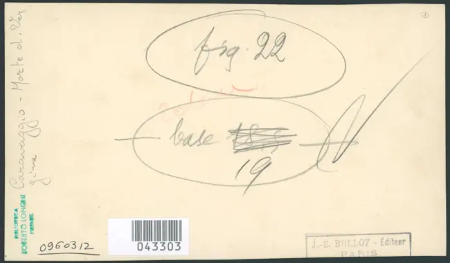 Merisi Michelangelo (Caravaggio) - sec. XVII - Transito della Madonna