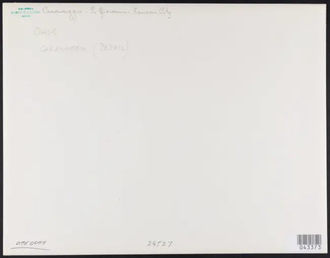 Merisi Michelangelo (Caravaggio) - sec. XVI - San Giovanni Battista