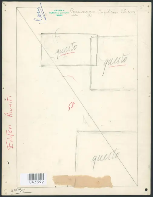 Roma. La deposizione - Caravaggio - Pinac. Vat.