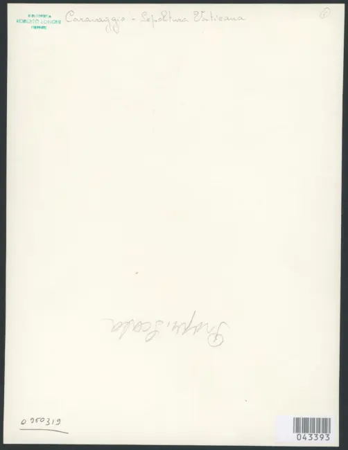 Roma - Pinacoteca Vaticana. Gesù Cristo portato al sepolcro. (Caravaggio).