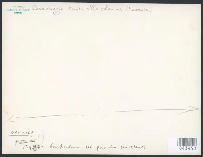 Merisi Michelangelo (Caravaggio) - copia da;  - sec. XVII - Cristo alla colonna