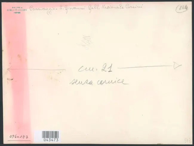 Roma, Gall. Nazionale d'Arte antica - S. Giovanni Battista (Caravaggio)