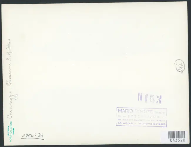 Merisi Michelangelo (Caravaggio) - sec. XVI - Vocazione di san Matteo Evangelista