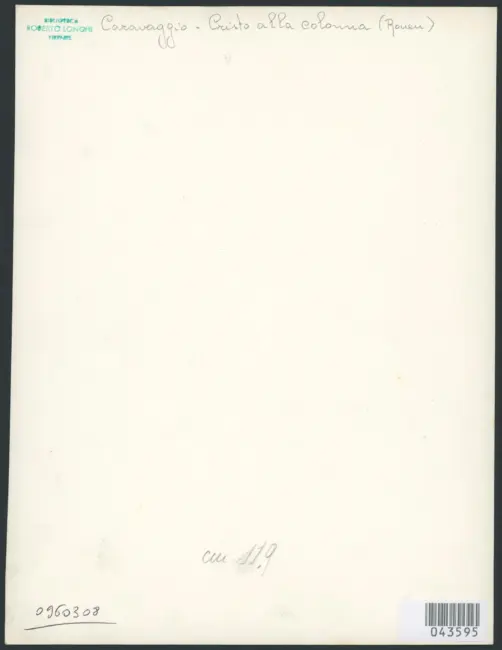 Merisi Michelangelo (Caravaggio) - copia da - sec. XVII - Flagellazione di Cristo