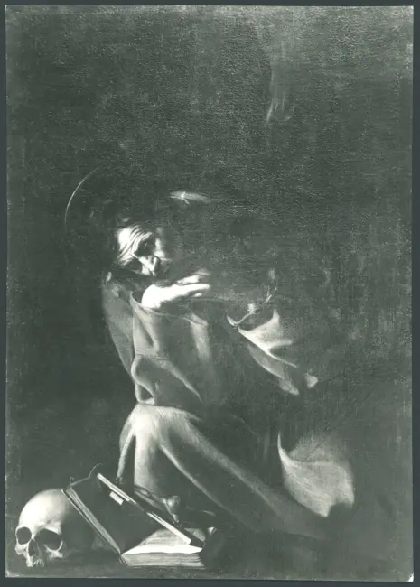 San Francesco d'Assisi in meditazione