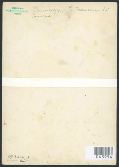 Merisi Michelangelo (Caravaggio) - copia da - sec. XVII - San Francesco d'Assisi in meditazione