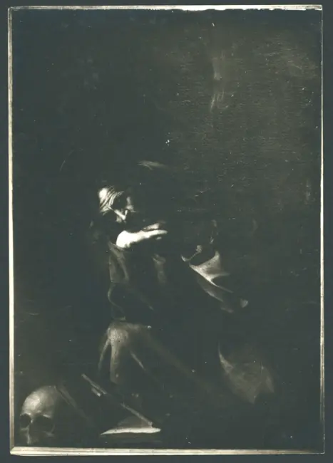 San Francesco d'Assisi in meditazione