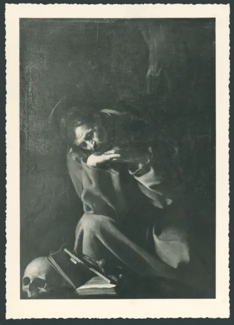 San Francesco d'Assisi in meditazione