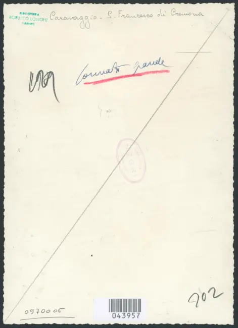 Merisi Michelangelo (Caravaggio) - copia da - sec. XVII - San Francesco d'Assisi in meditazione