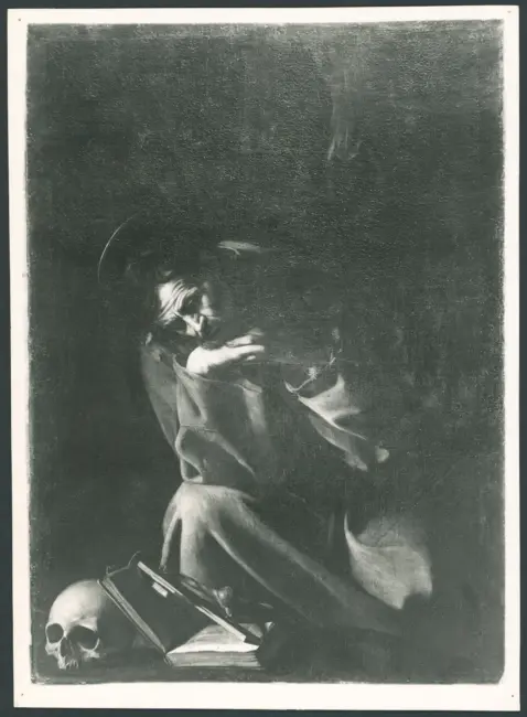 San Francesco d'Assisi in meditazione