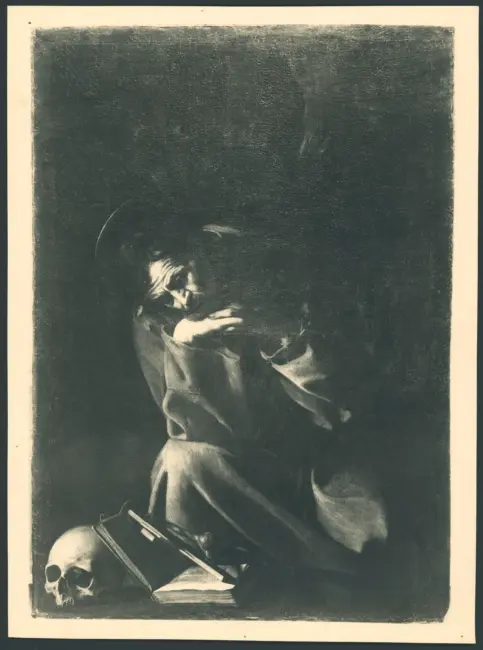 San Francesco d'Assisi in meditazione