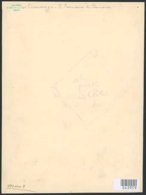 Merisi Michelangelo (Caravaggio) - copia da - sec. XVII - San Francesco d'Assisi in meditazione