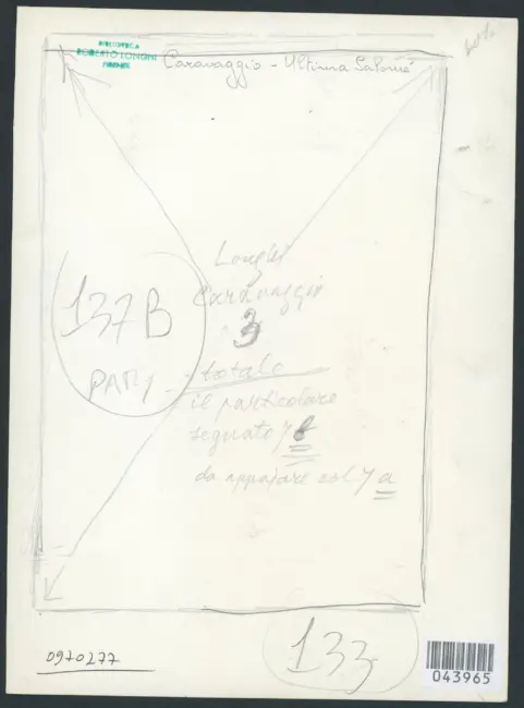 Merisi Michelangelo (Caravaggio) - sec. XVII - Salomè con la testa di san Giovanni Battista